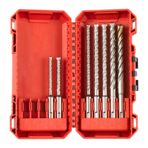 Milwaukee MX4 SDS-Plus 4 élű fúrószár készlet (I. sz.) 7 részes 4932492113
