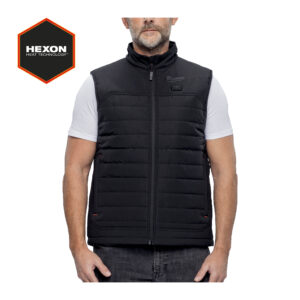 Milwaukee M12HPVBL3-0(XL) fűthető pufi mellény, XL-es méret, fekete 4932493845