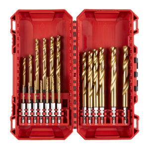 Milwaukee Fémfúró Shockwave HSS-G TiN 19db - készlet (2-10mm) 4932493866