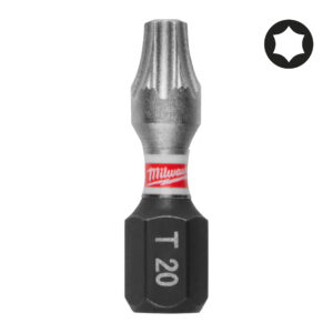 Milwaukee Shockwave bit TX20 25mm (3db/cs) 4932500363