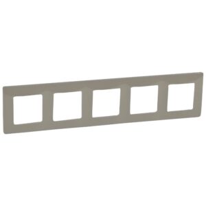 Legrand 665035Niloé 5-ös keret, füstszürke