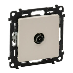 Legrand 753260 Valena Life TV aljzat, 10 dB, végzáró, elefántcsont