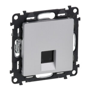 Legrand 773353 Valena Life 1xRJ45 FTP Cat5e aljzat, alumínium