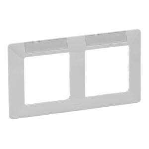 Legrand 754012 Valena Life 2-es keret, címketartóval, vízszintes, fehér