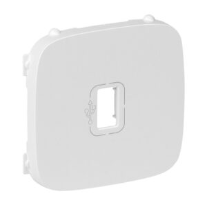 Legrand 754755 Valena Allure USB elővezetékezett aljzat burkolat, fehér