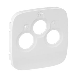Legrand 754795 Valena Allure TV/RD/SAT aljzathoz burkolat, fehér