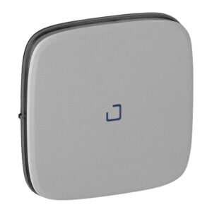 Legrand 755087 Valena Allure billentyű egypólusú kapcsolóhoz, jelzőfényes, alumínium