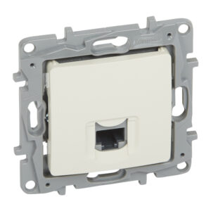 Legrand 764671 Niloé 1xRJ45 Cat5e UTP informatikai csatlakozóaljzat, bézs