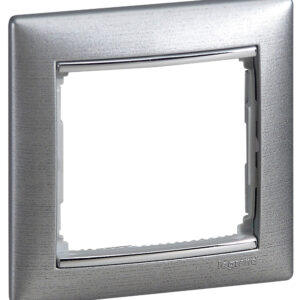 Legrand 770331 Valena 1-es keret, alumíniummetál