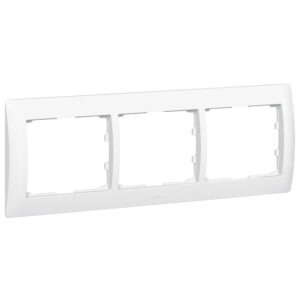 Legrand 771003 Galea Life 3-as keret, vízszintes, fehér