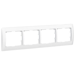Legrand 771004 Galea Life 4-es keret, vízszintes, fehér