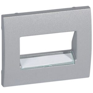 Legrand 771375 Galea Life 2xRJ11/45 burkolat, alumínium