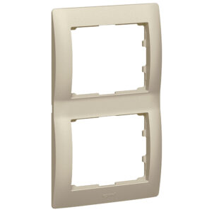 Legrand 771406 Galea Life 2-es keret, függőleges, titánium – Készlet erejéig!!!