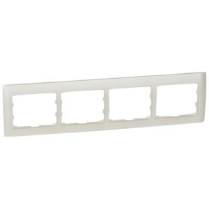 Legrand 771504 Galea Life 4-es keret, vízszintes, gyöngyház