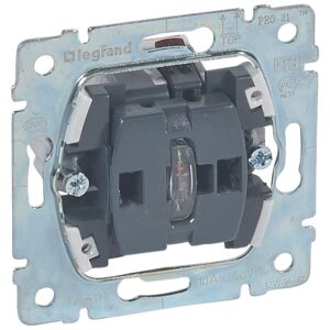 Legrand 775601 Galea Life egypólusú kapcsoló mechanizmus ellenőrzőfénnyel 10A