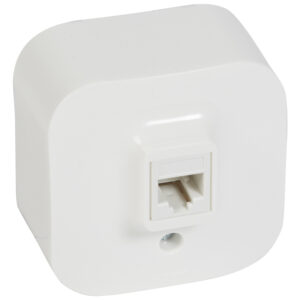 Legrand 782414 Forix telefon aljzat RJ11 IP20 falon kívüli, fehér
